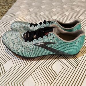 Brooks Teal and Black Athletic Shoes